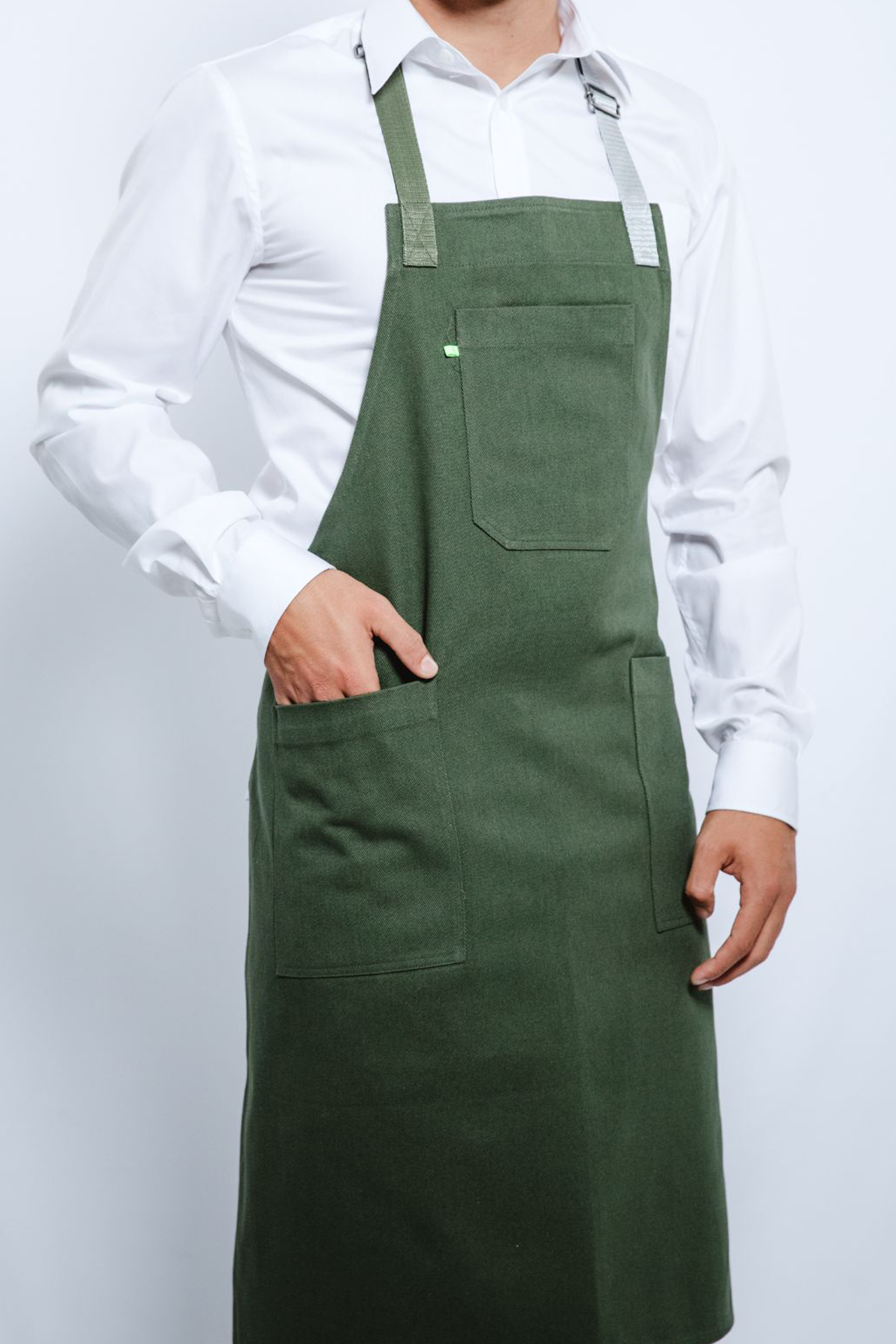 Bib Apron Orange